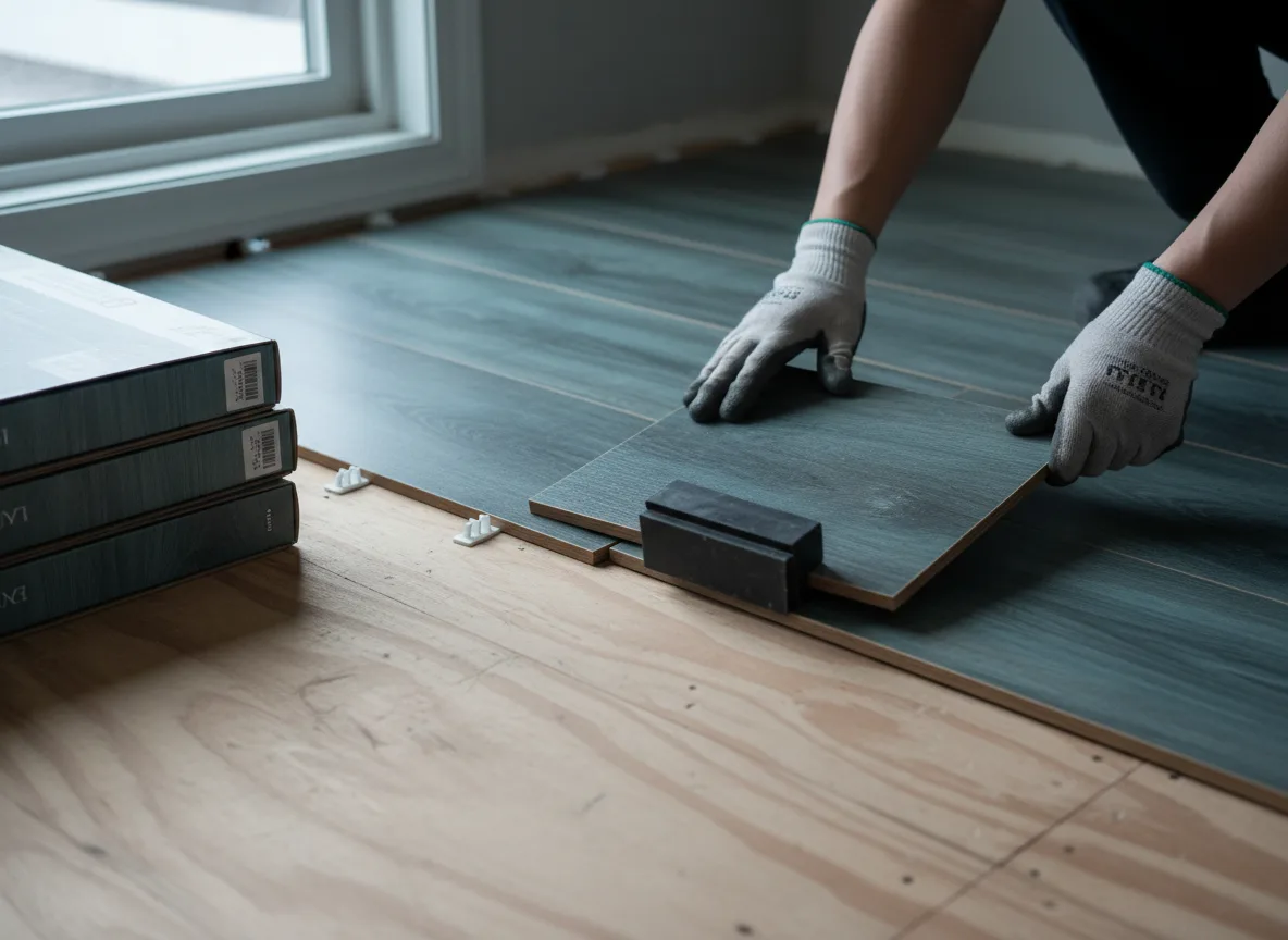 Luxury Vinyl Plank Installation company in Maeystown, IL